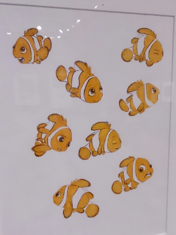 Nemo's facial expressions